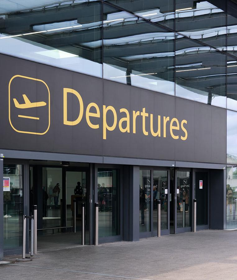 departures at Garwick
