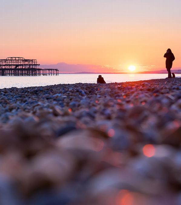 Brighton sea front